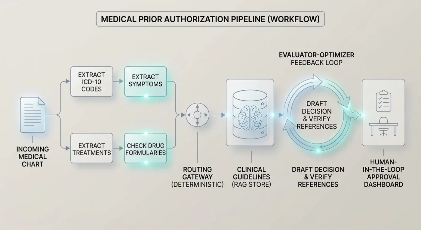 Parallelized and Routed AI Workflow